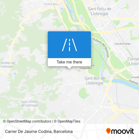 Carrer De Jaume Codina map