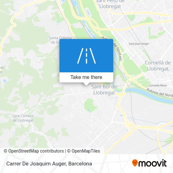 Carrer De Joaquim Auger map