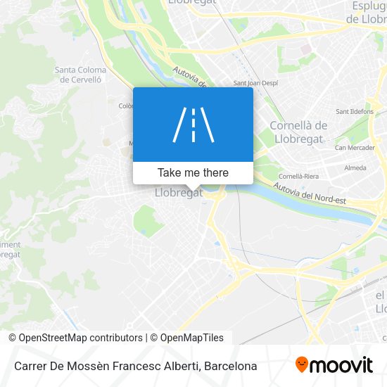 Carrer De Mossèn Francesc Alberti map