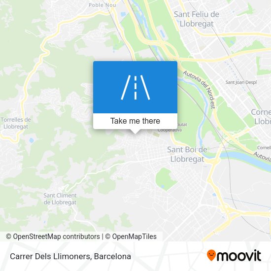 Carrer Dels Llimoners map