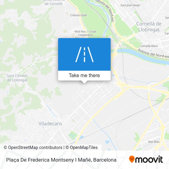 Plaça De Frederica Montseny I Mañé map