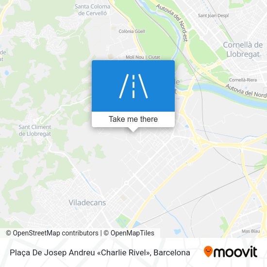 Plaça De Josep Andreu «Charlie Rivel» map