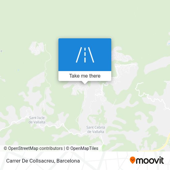 Carrer De Collsacreu map