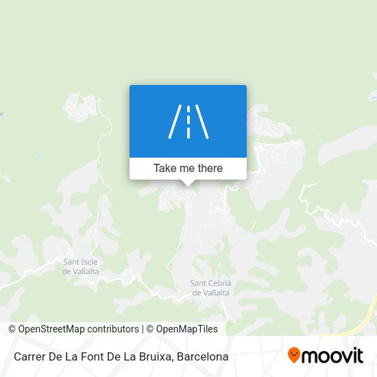 Carrer De La Font De La Bruixa map