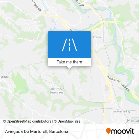Avinguda De Martorell map