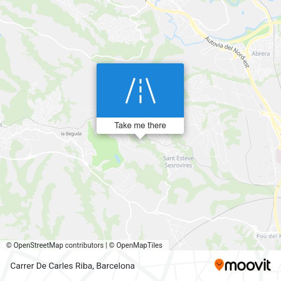 Carrer De Carles Riba map