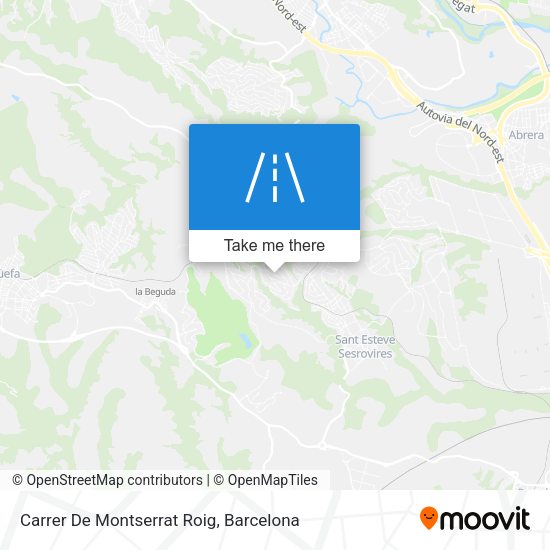 Carrer De Montserrat Roig map