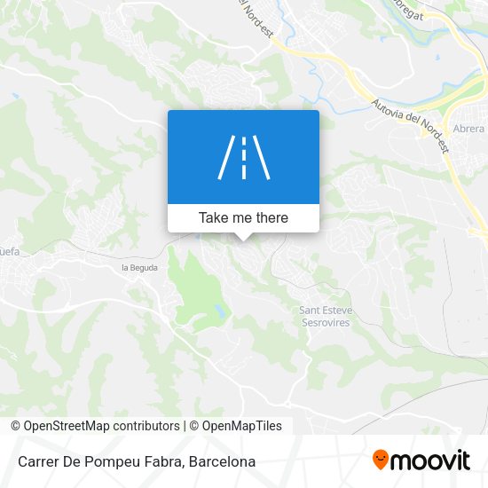 Carrer De Pompeu Fabra map