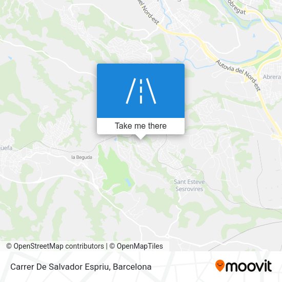 Carrer De Salvador Espriu map