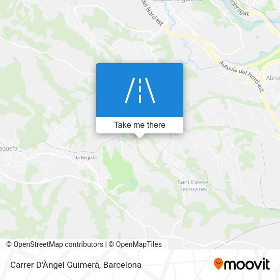 Carrer D'Àngel Guimerà map