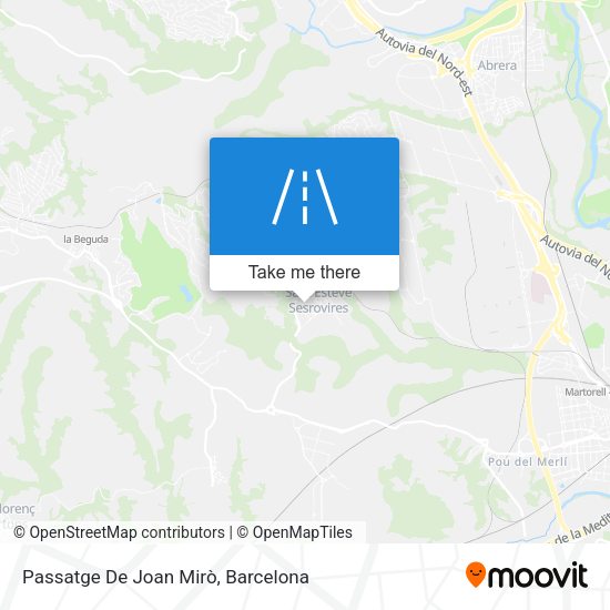 Passatge De Joan Mirò map