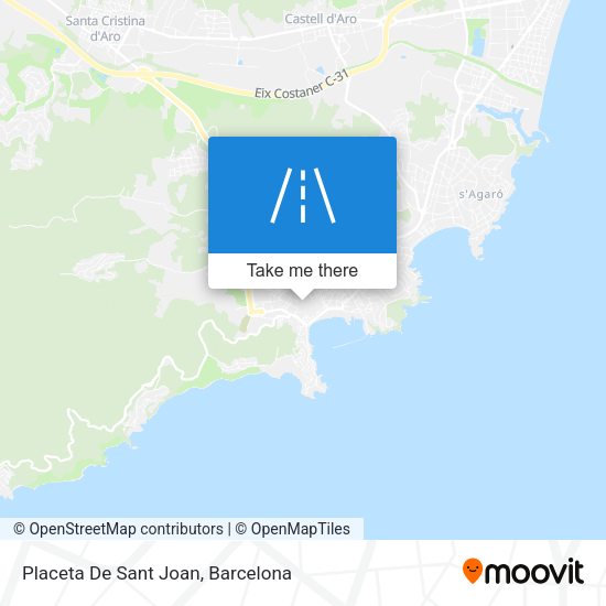 Placeta De Sant Joan map