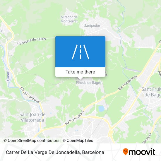 Carrer De La Verge De Joncadella map