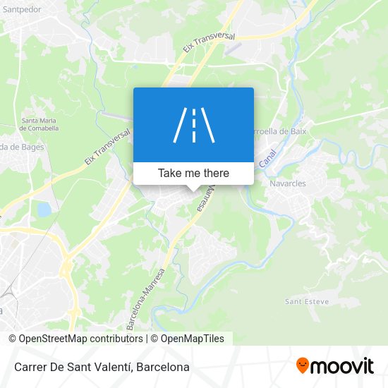 Carrer De Sant Valentí map