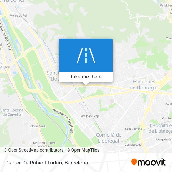 Carrer De Rubió I Tudurí map