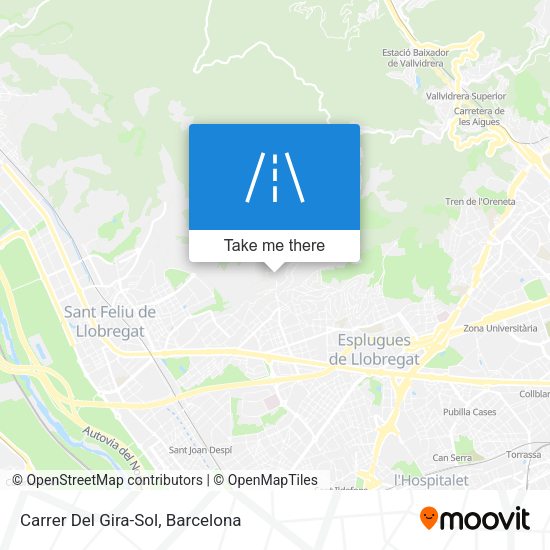 Carrer Del Gira-Sol map