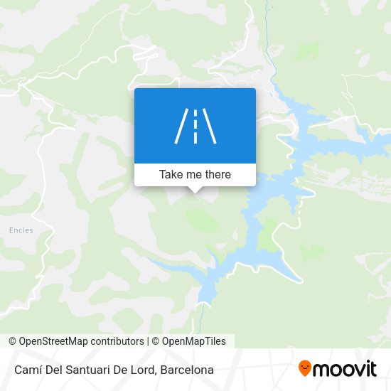 Camí Del Santuari De Lord map