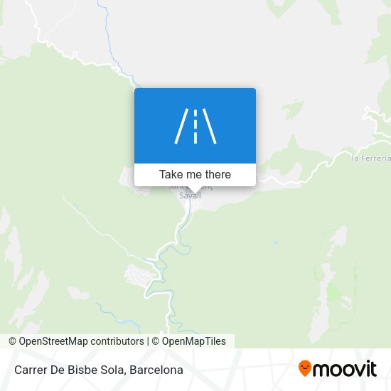 Carrer De Bisbe Sola map
