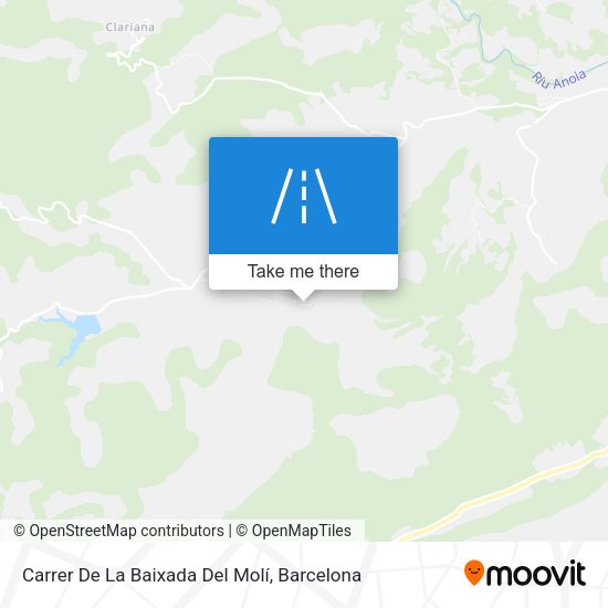 Carrer De La Baixada Del Molí map