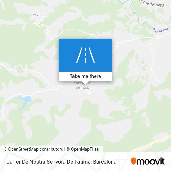 Carrer De Nostra Senyora De Fàtima map