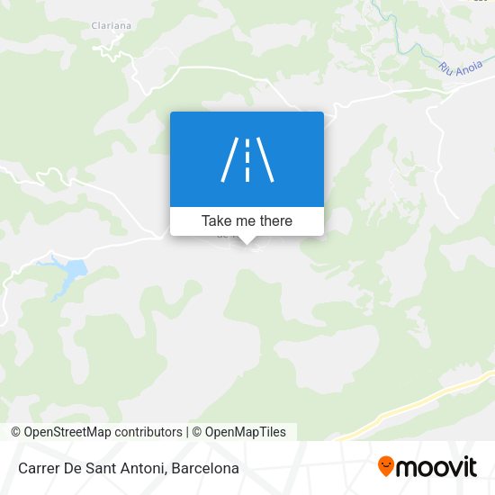 Carrer De Sant Antoni map