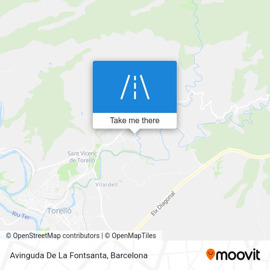 Avinguda De La Fontsanta map