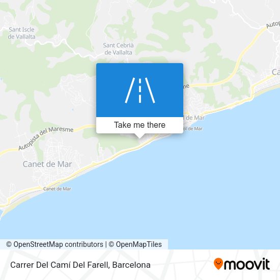Carrer Del Camí Del Farell map