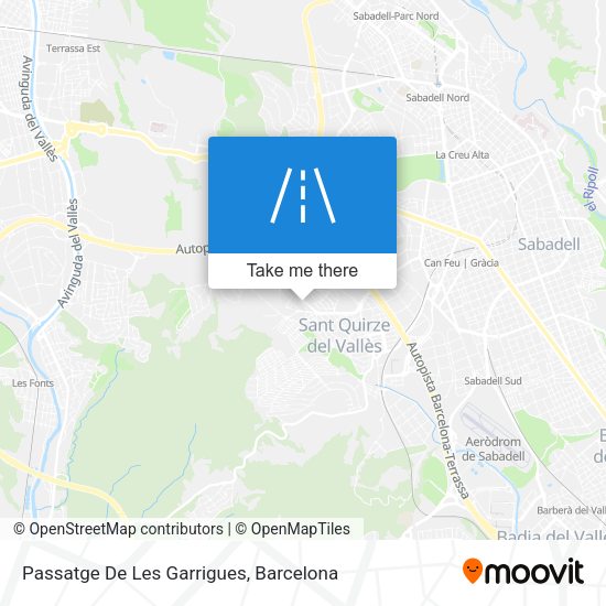 Passatge De Les Garrigues map