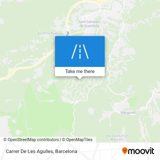 Carrer De Les Agulles map