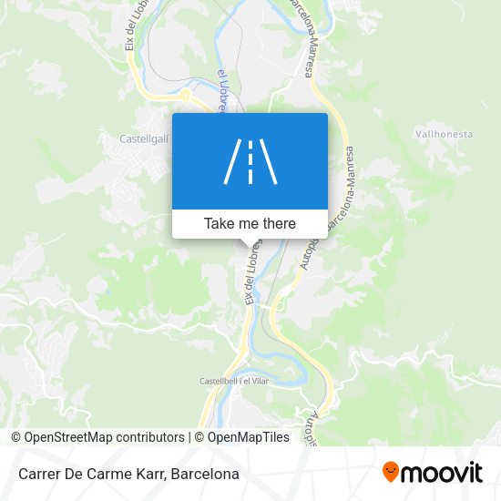 Carrer De Carme Karr map