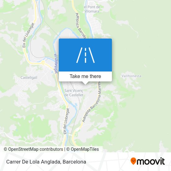 Carrer De Lola Anglada map