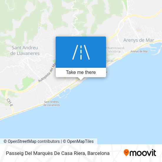 Passeig Del Marquès De Casa Riera map