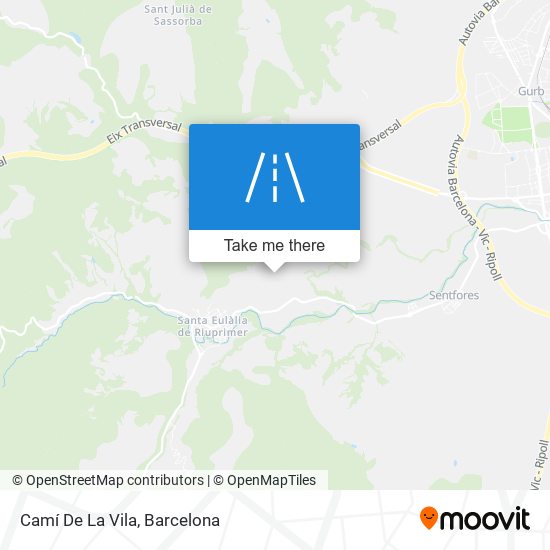 Camí De La Vila map