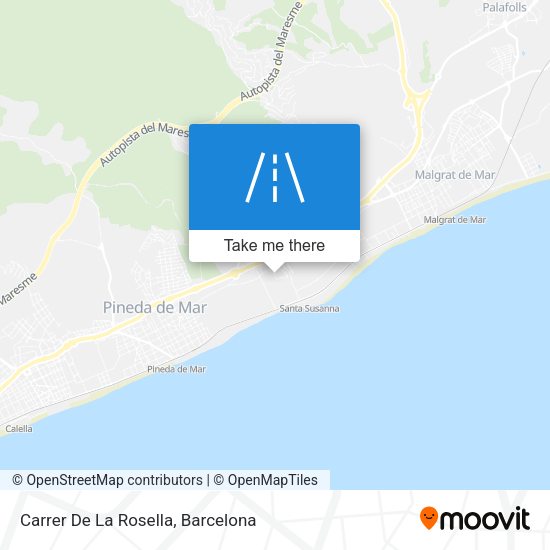 Carrer De La Rosella map