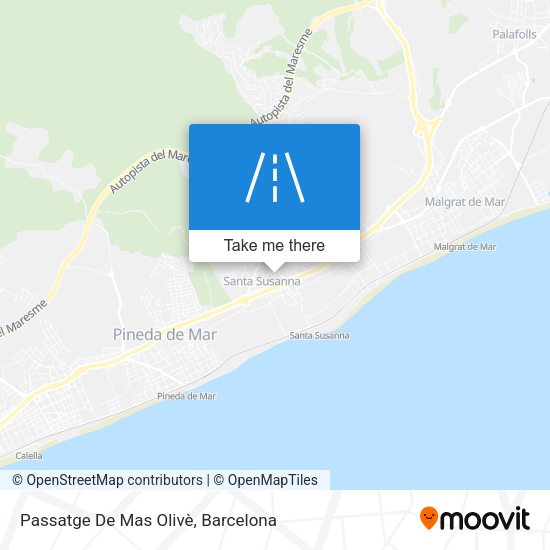 Passatge De Mas Olivè map