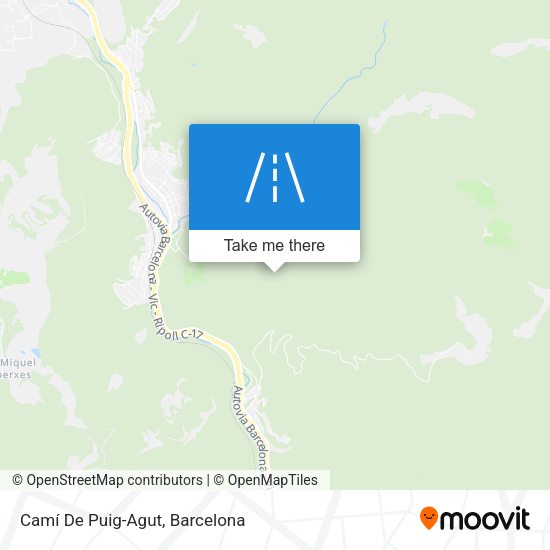 Camí De Puig-Agut map