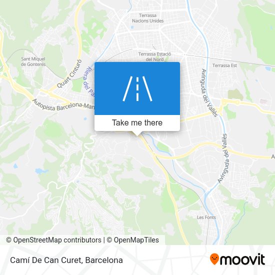 Camí De Can Curet map