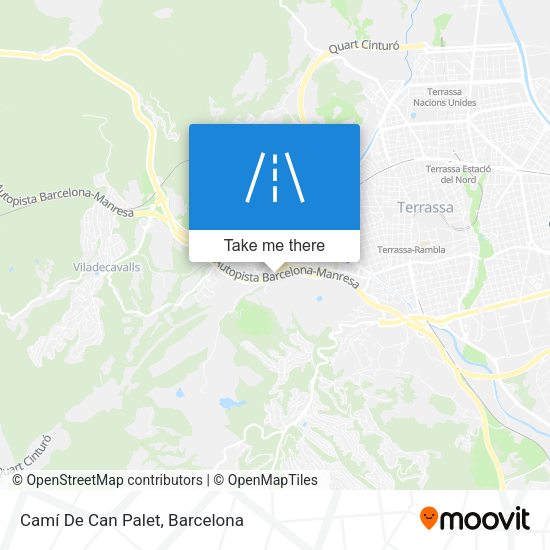 Camí De Can Palet map