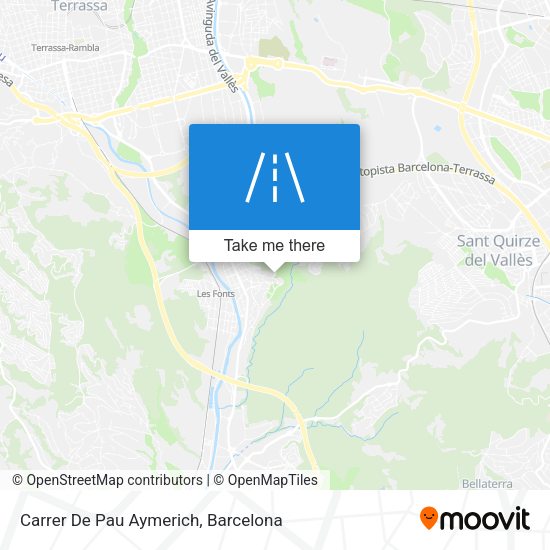 Carrer De Pau Aymerich map