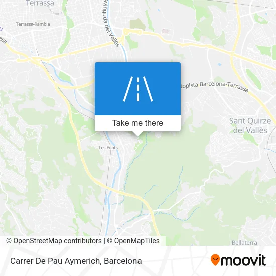 Carrer De Pau Aymerich map