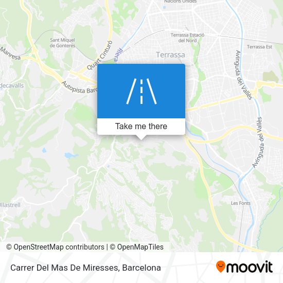 Carrer Del Mas De Miresses map