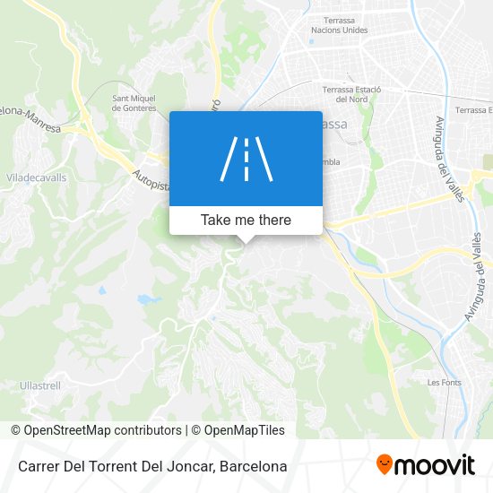 Carrer Del Torrent Del Joncar map