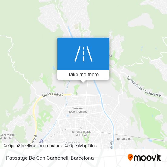 Passatge De Can Carbonell map