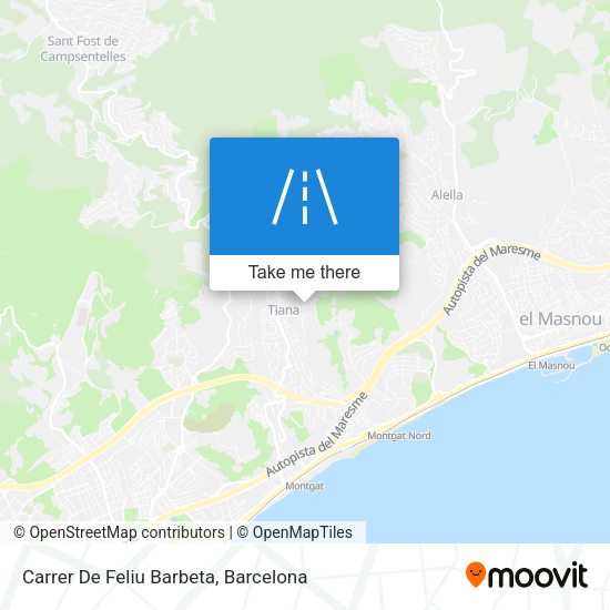 Carrer De Feliu Barbeta map