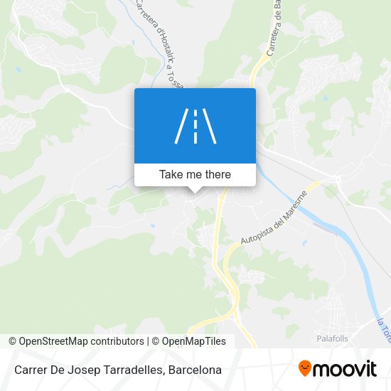 Carrer De Josep Tarradelles map