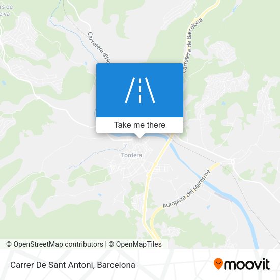 Carrer De Sant Antoni map