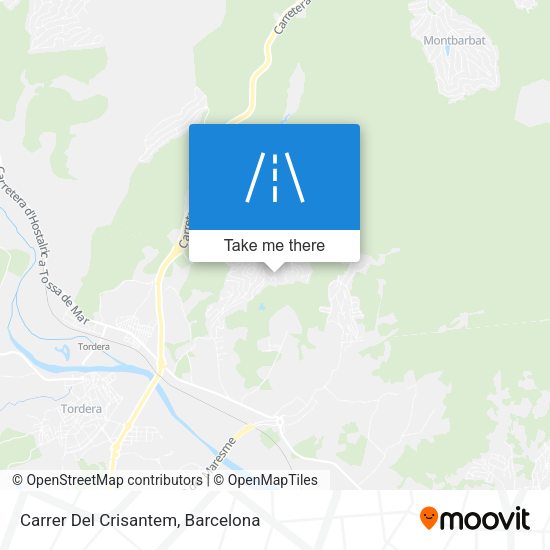 Carrer Del Crisantem map