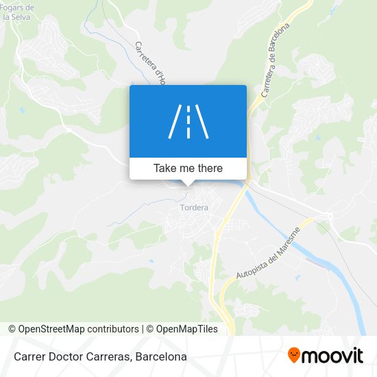 Carrer Doctor Carreras map