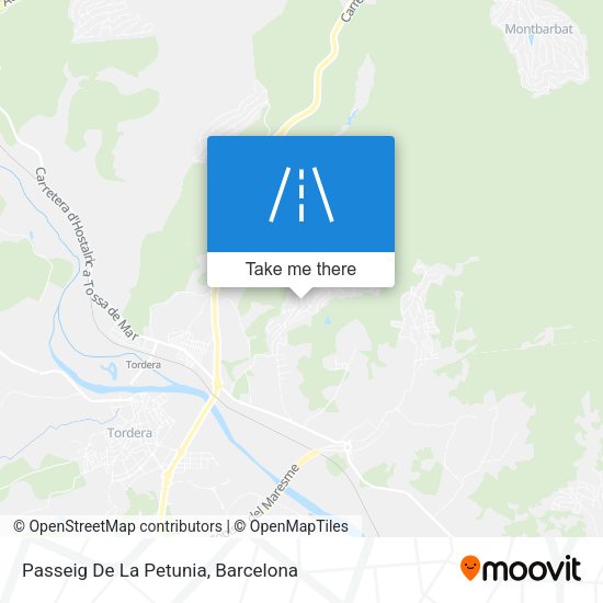Passeig De La Petunia map