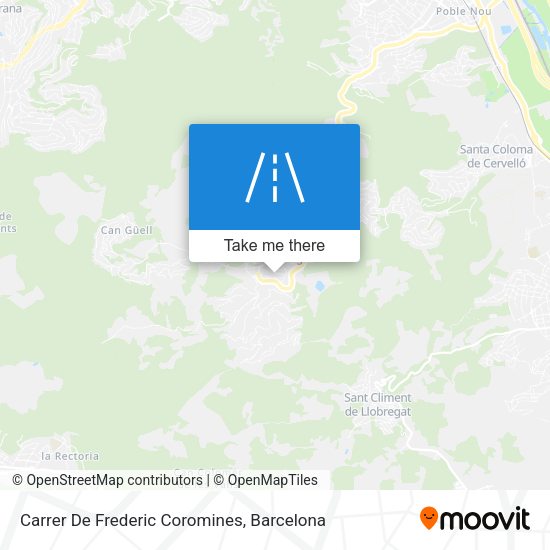 Carrer De Frederic Coromines map